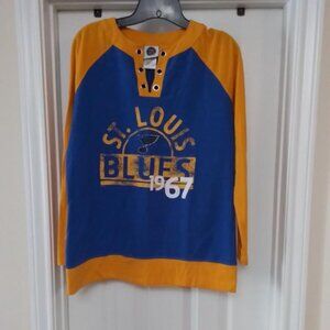St Louis Blues 1967 NHL Hockey Long Sleeve Medium